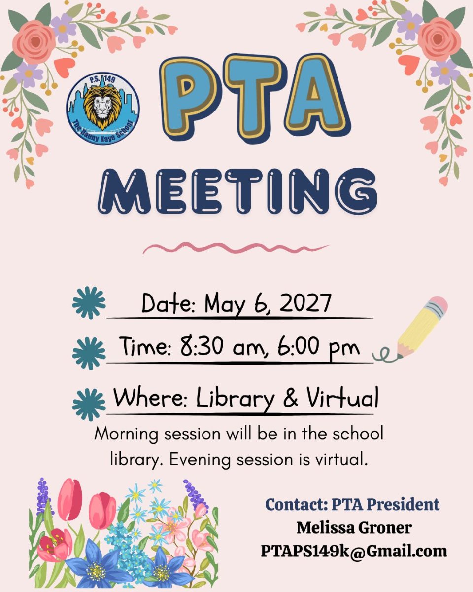 PTA Meeting Flyer