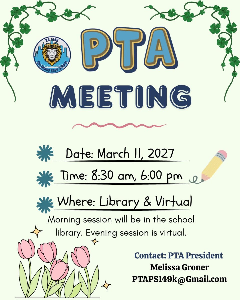 PTA Meeting Flyer