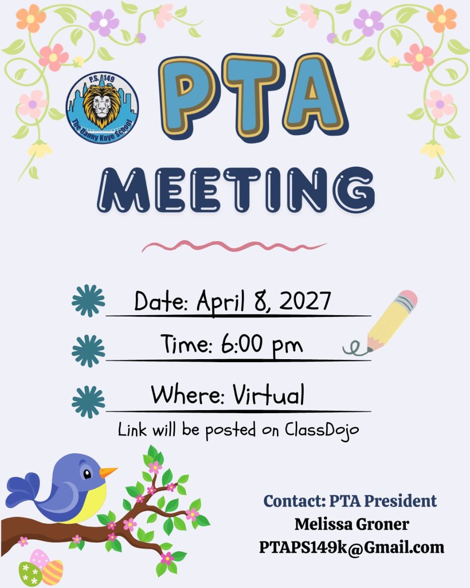 PTA Meeting Flyer